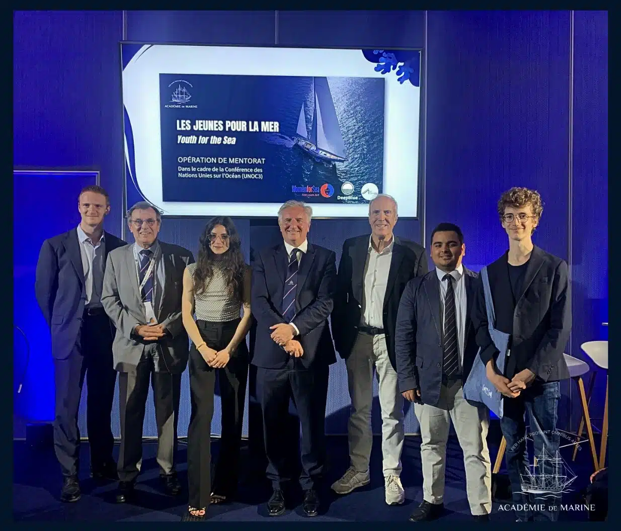 Deep Blue et l’Académie de marine annoncent aux Nations Unies leur programme de mentorat