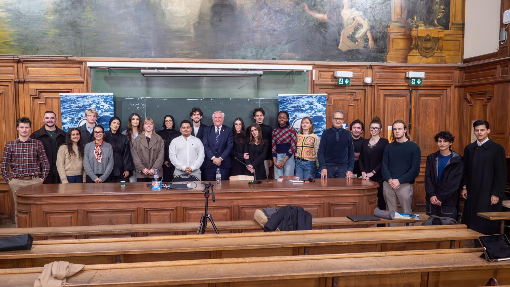 Conférence de Jean-Emmanuel Sauvée en Sorbonne