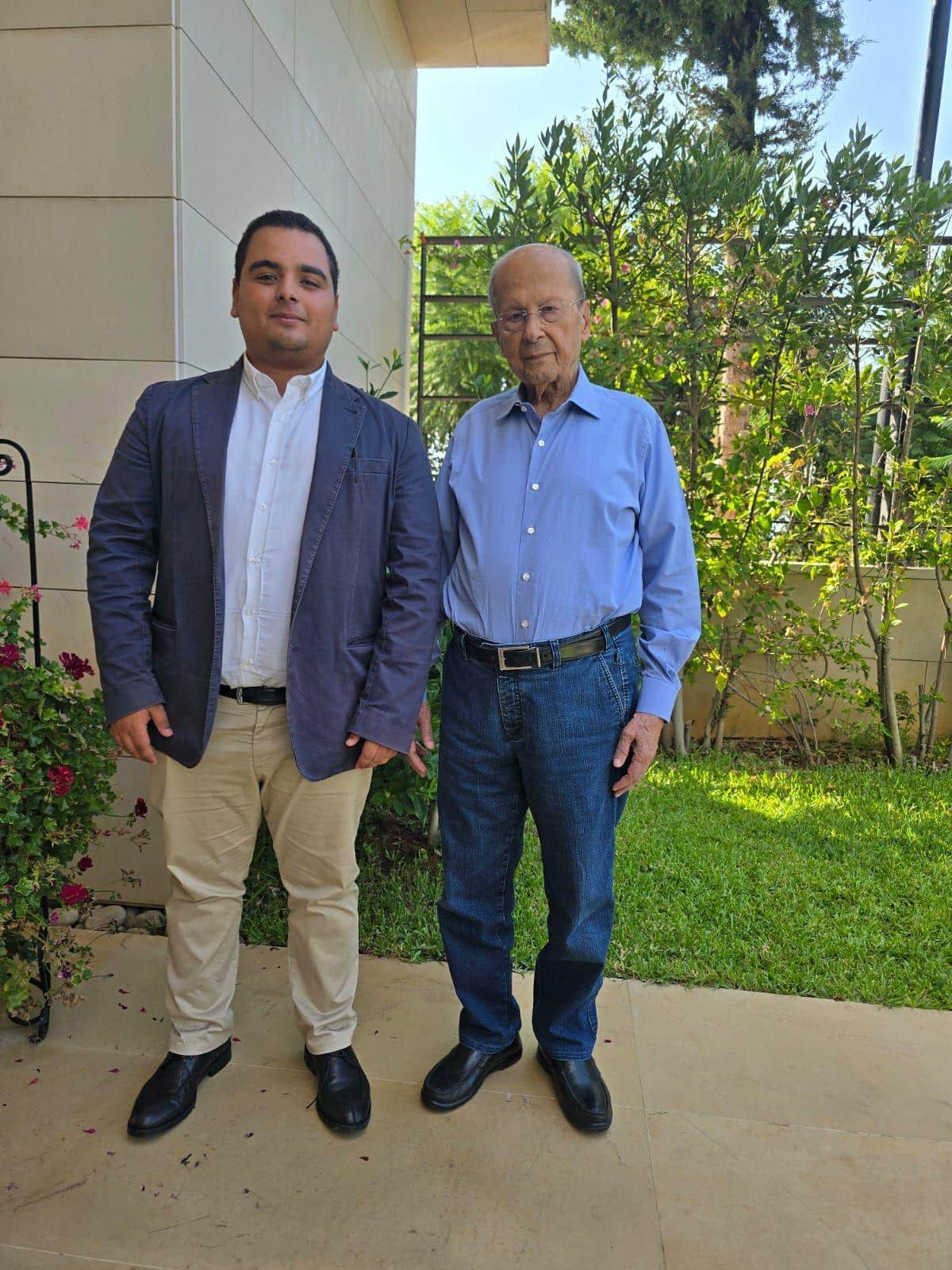 Rencontre avec le Général Michel Aoun, Président de la République libanaise