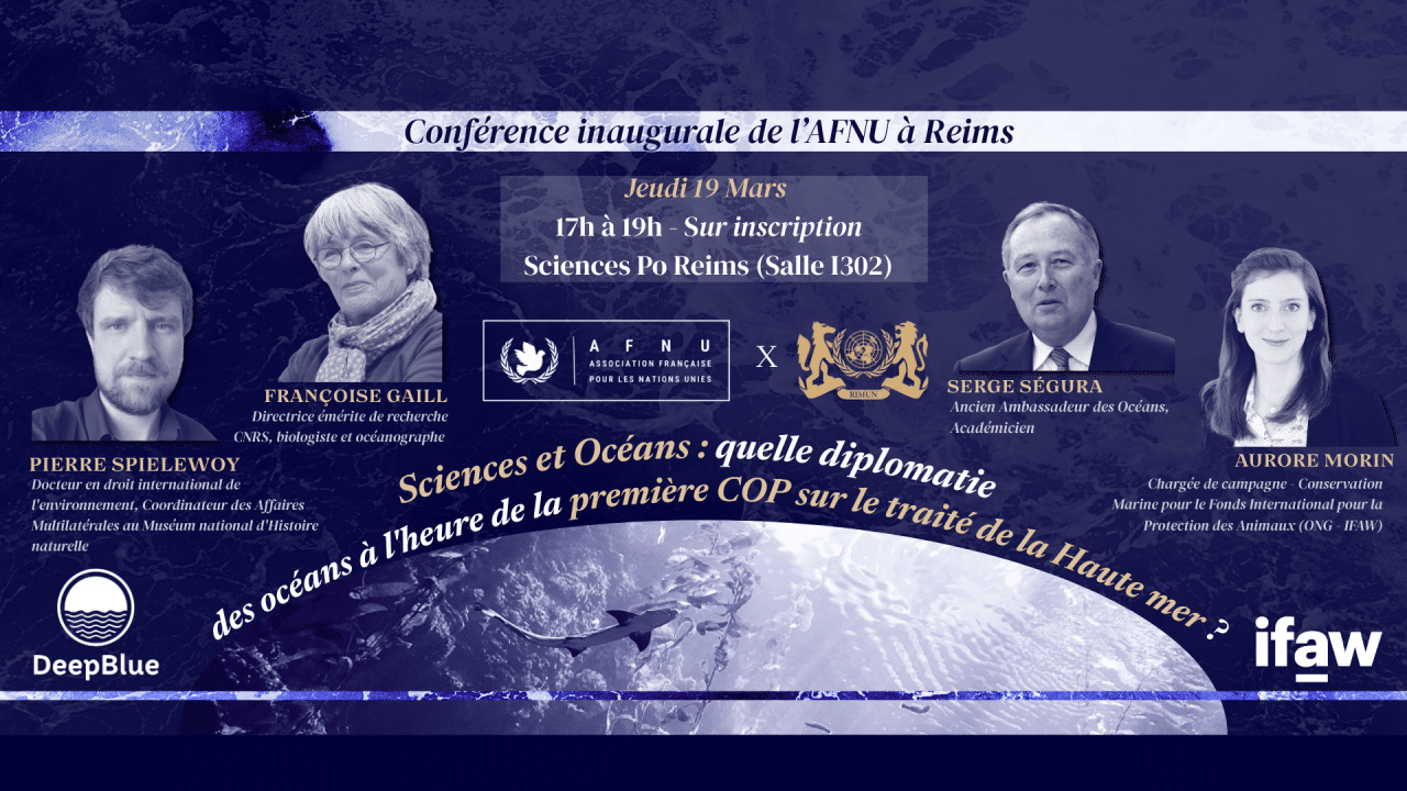 Deep Blue ouvrira la conférence « Sciences & Océan » à Sciences Po Reims